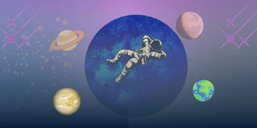 chilling in space🏴‍☠️