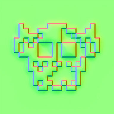 Kawaii SKULL #1129