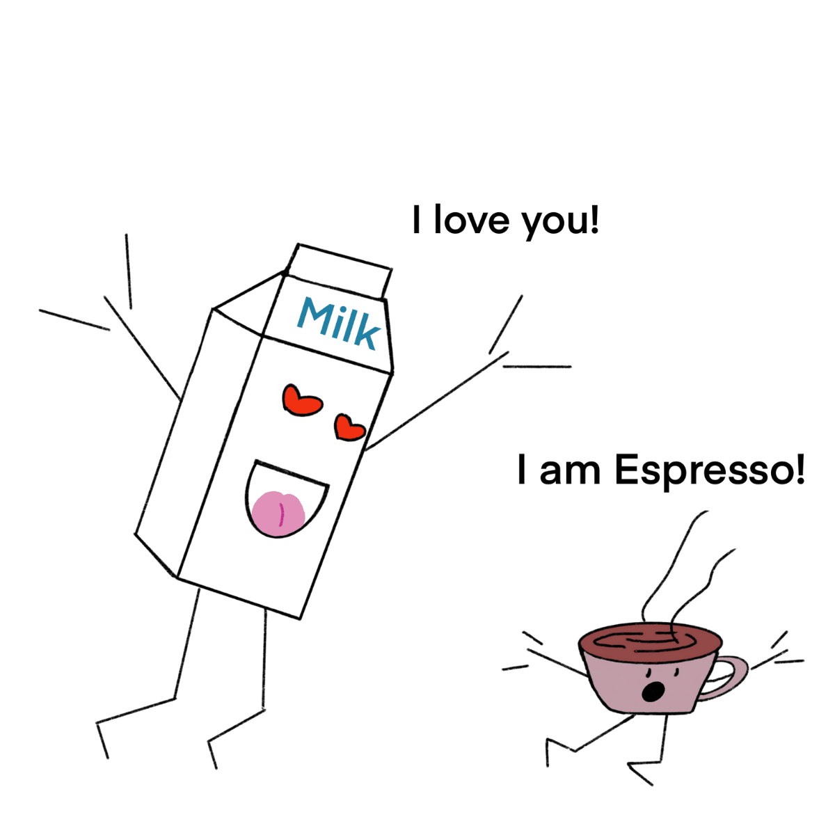 The Crazy Milk #001 - Milk chasing espresso