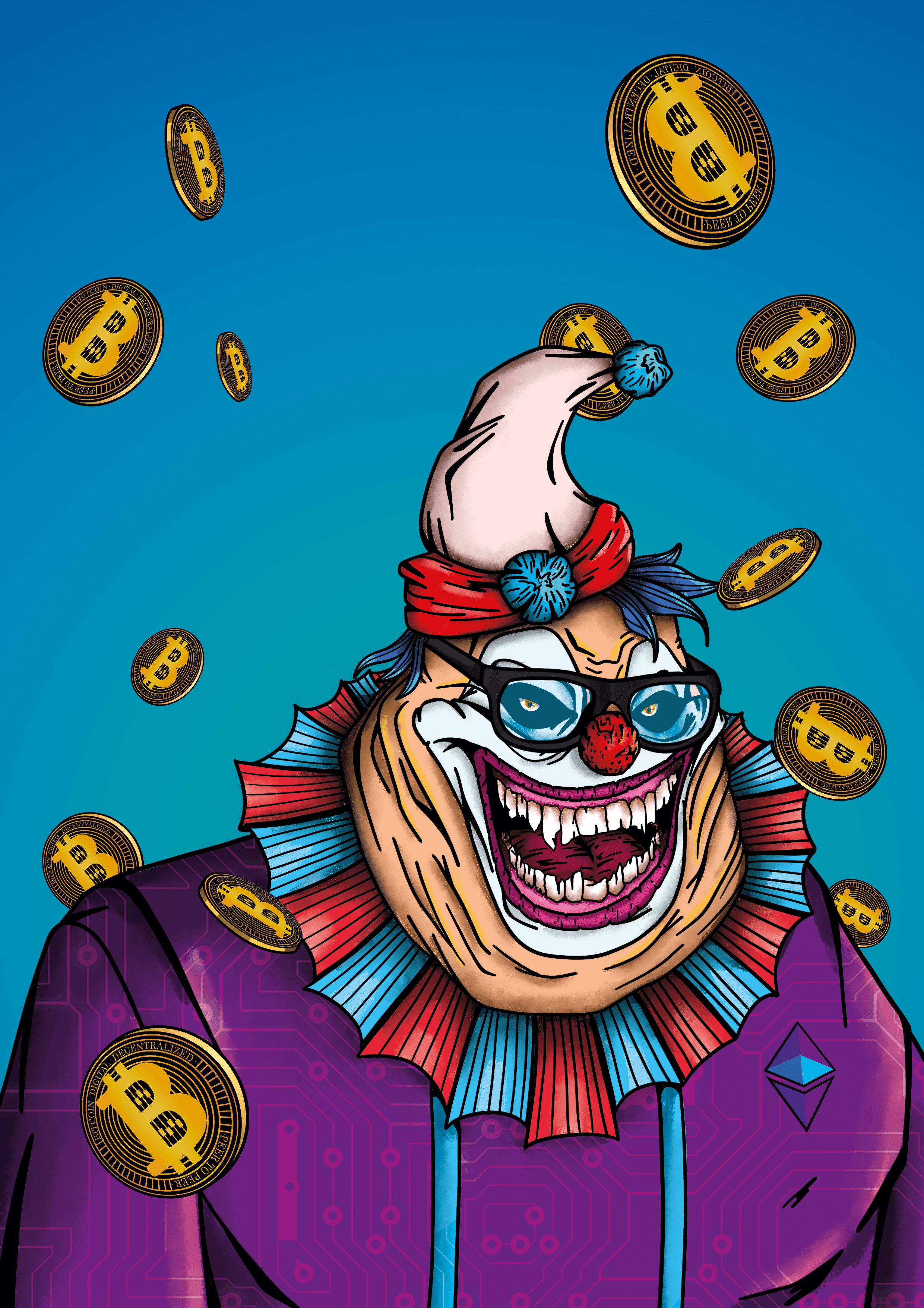 Crypto Fat Clown Unique