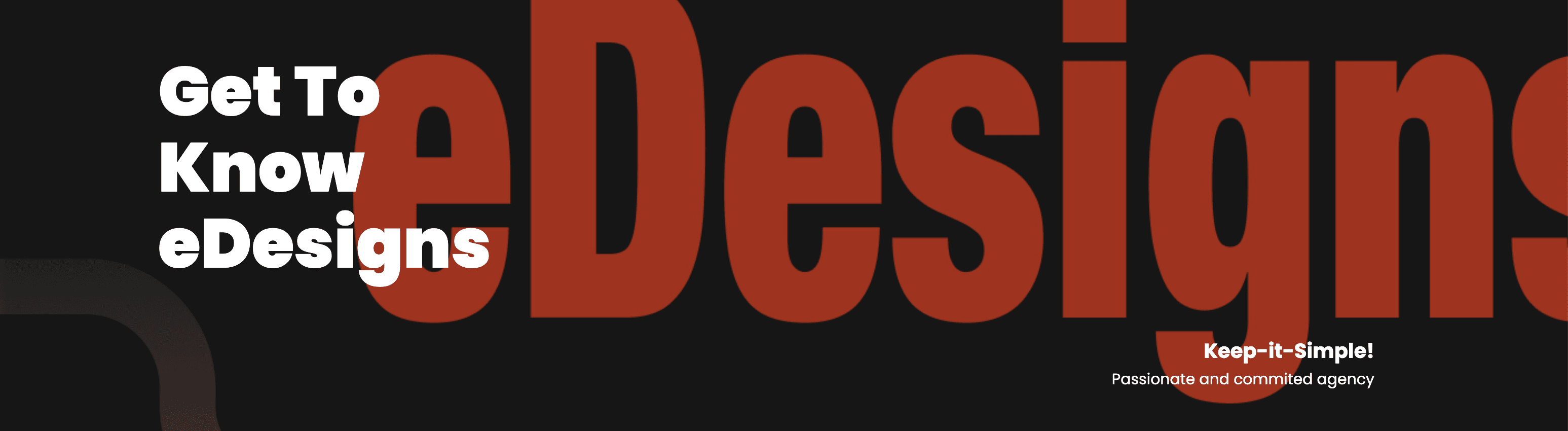 eDesigns banner