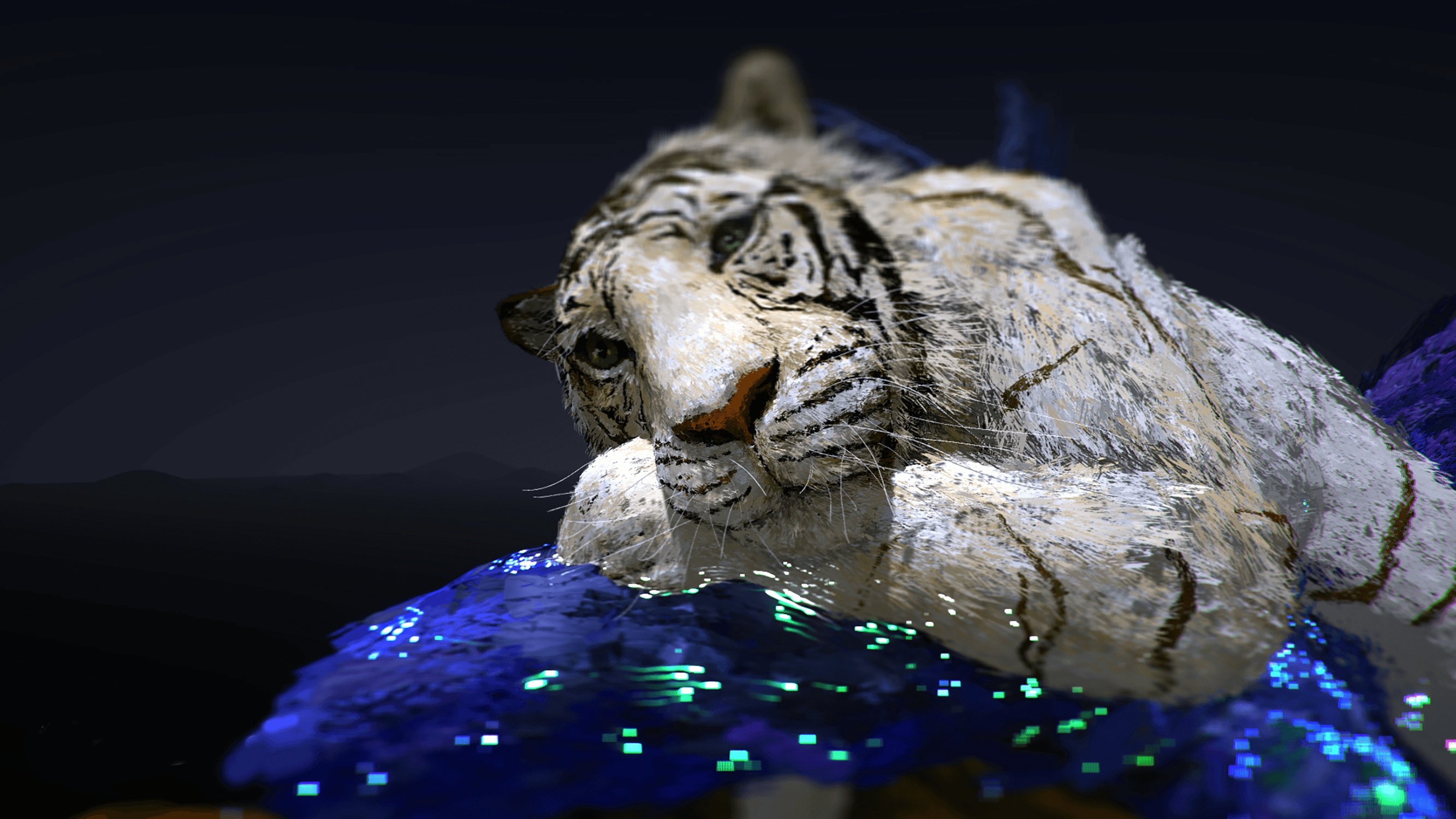 Kim Nampyo_Instant Landscape - VR Two Tigers