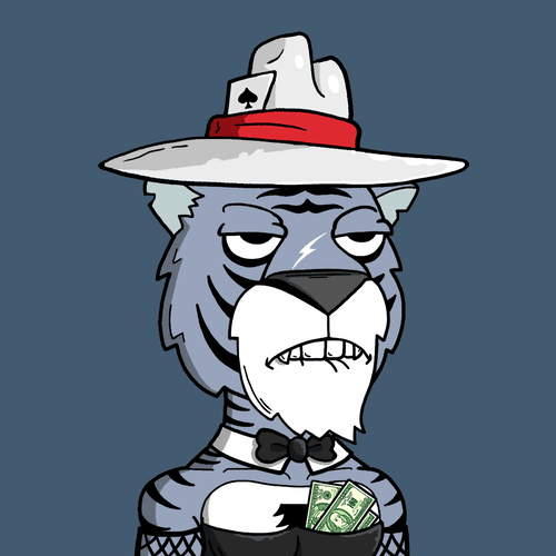Grouchy Tiger Social Club #1426