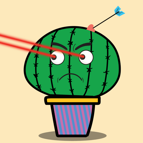 Funny Cactus #0008