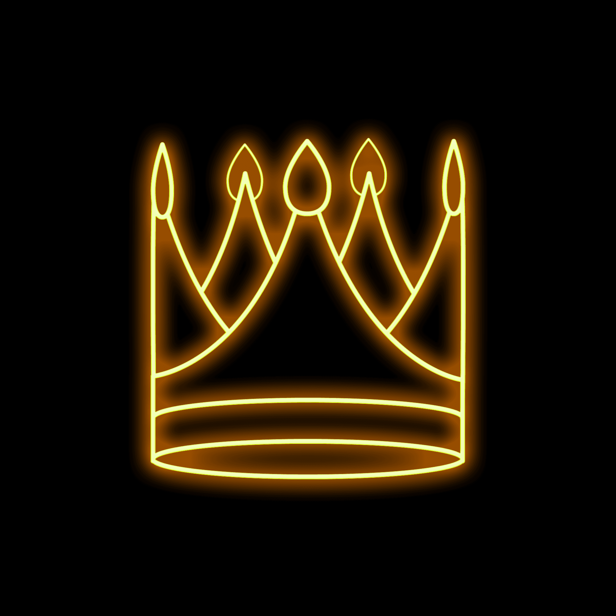 Neon Crowns Art - Collection | OpenSea