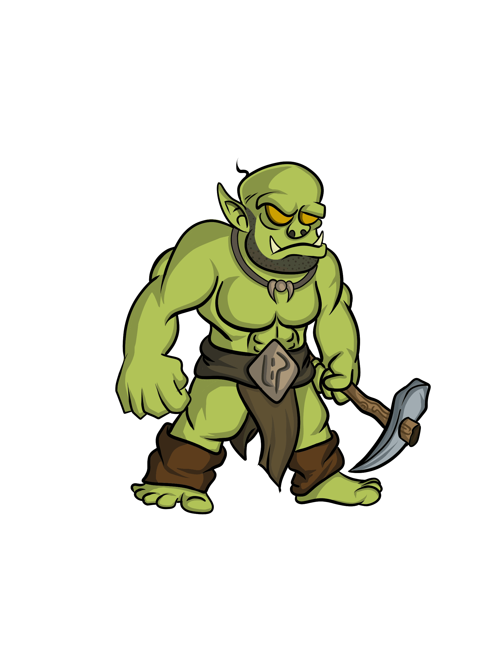 Orclands Miner Orc Level 1