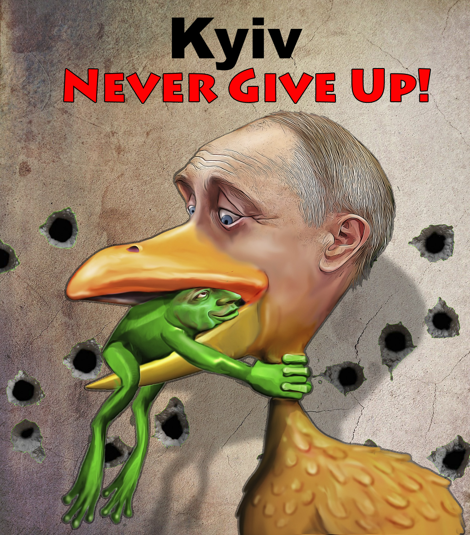 Kyiv Never Give Up!