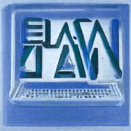 elaw.com (2000-2001) reimagined by Cosmographia, with Simon Denny and Guile Twardowski