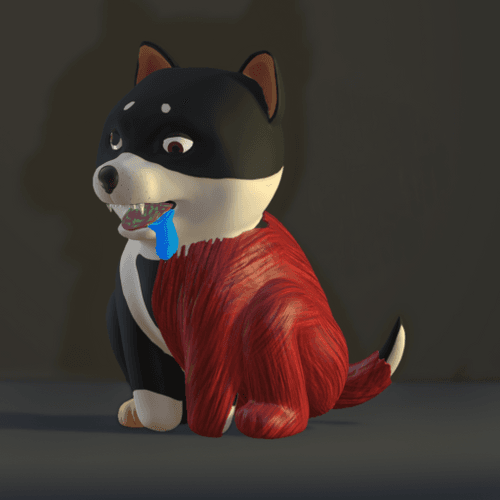 3D dog by LoversDoge #3696