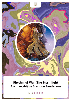 Rhythm of War (Stormlight Archive Series #4) by Brandon Sanderson