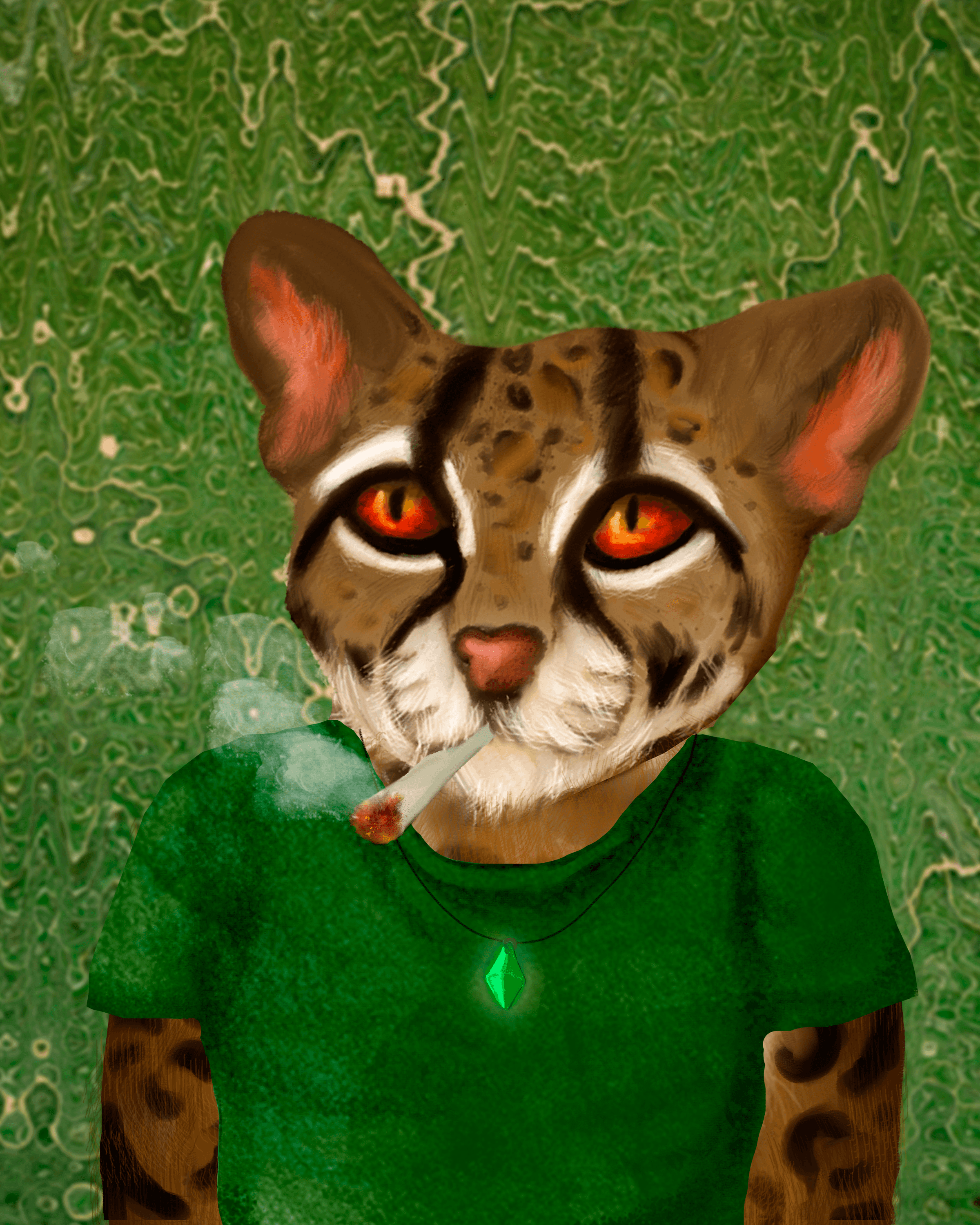 Mr. Green Cat