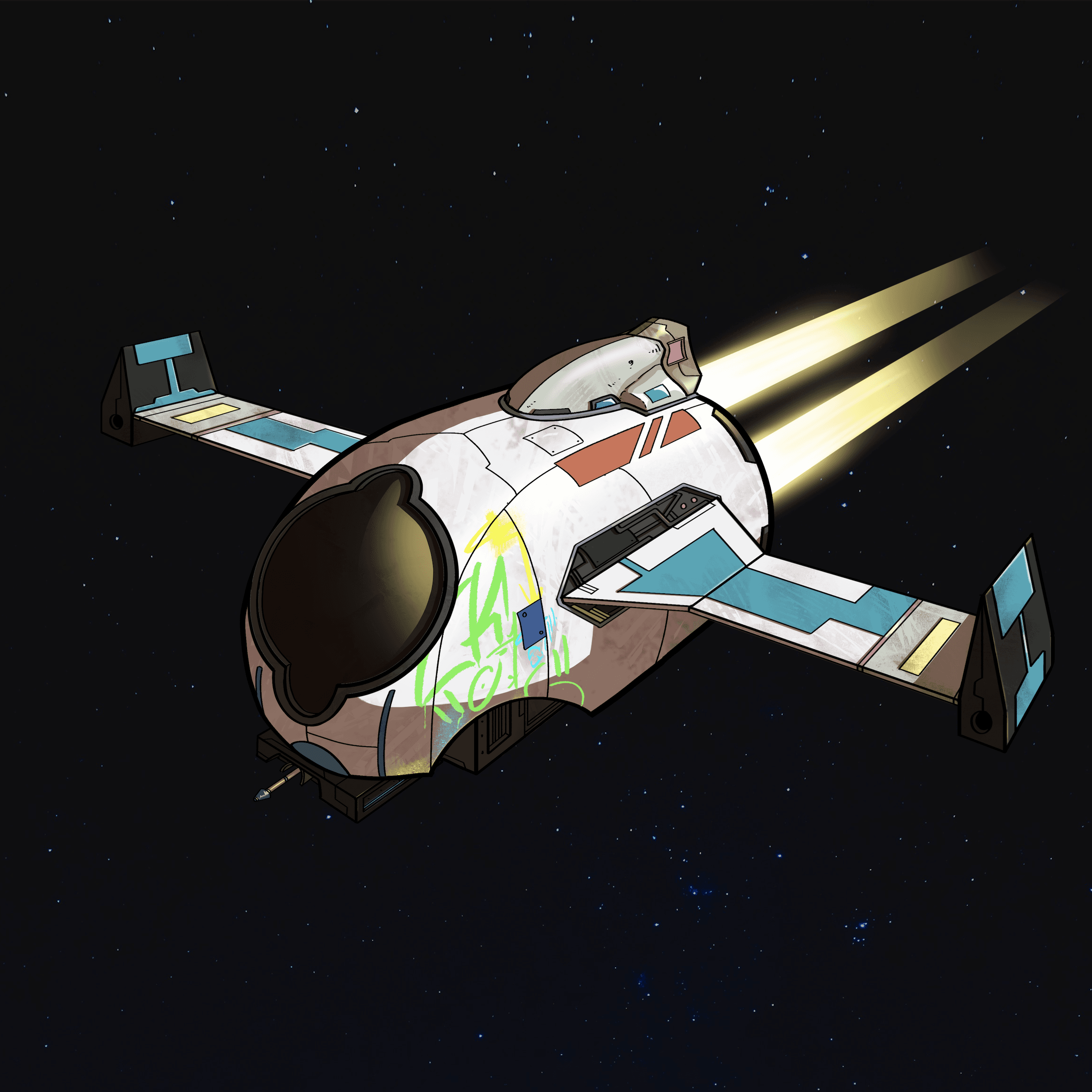 Genesis Spaceship #743