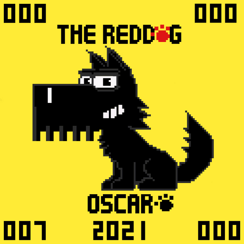 Pixel Doggie 21-007 Oscar