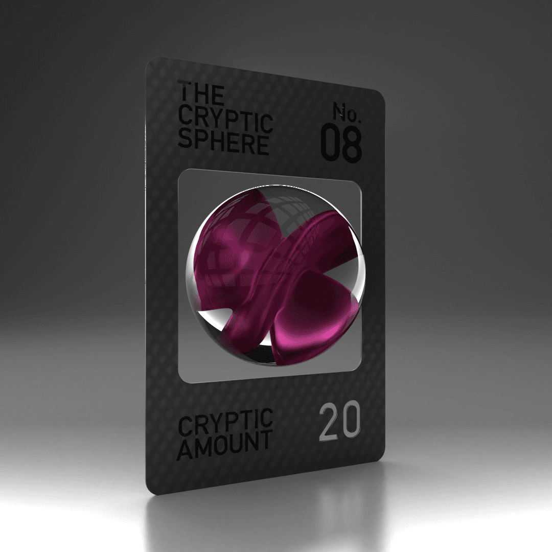 The Cryptic Sphere, Animated Trading Card No. 08