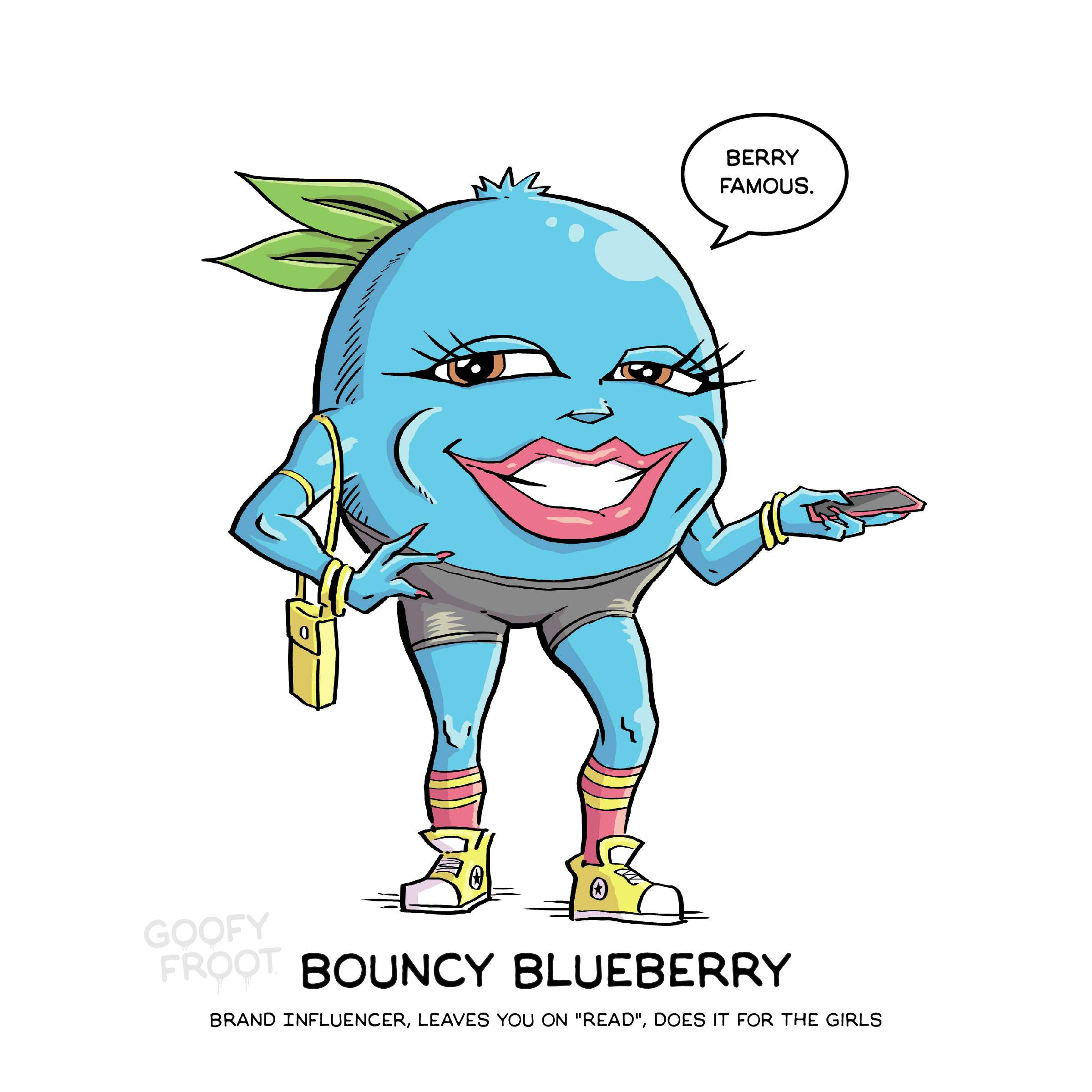 The Flavor Chart: Bouncy Blueberry