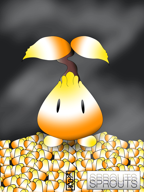 Candy Corn Sprout