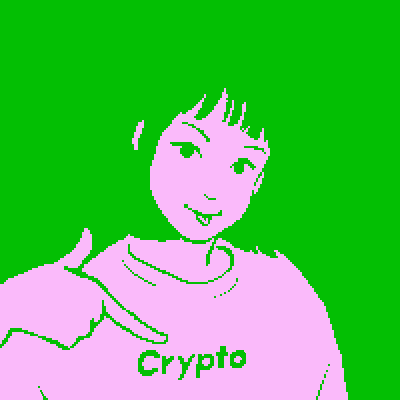 Crypto Girl #0006 DOT Crypto 