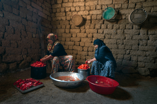 Hardworking women of Anatolia