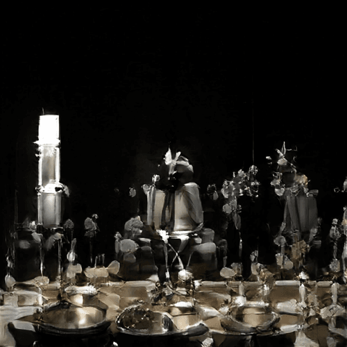 The Garden of Gethsemane: Picture 4 - The Last Supper (From: "AIpocrypha")