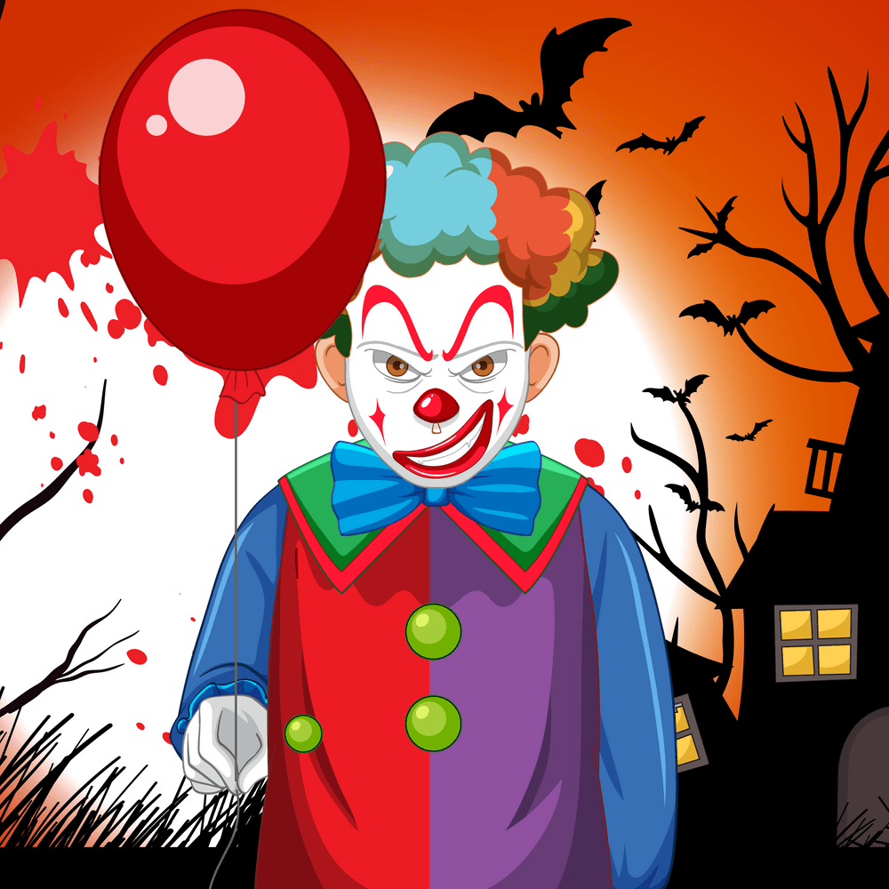 Creepy Clowns Collection #48 - Creepy Clown NFT | OpenSea