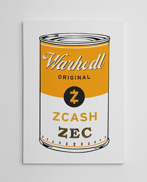 WARHODL Artist Proof "ZCASH" Original Can