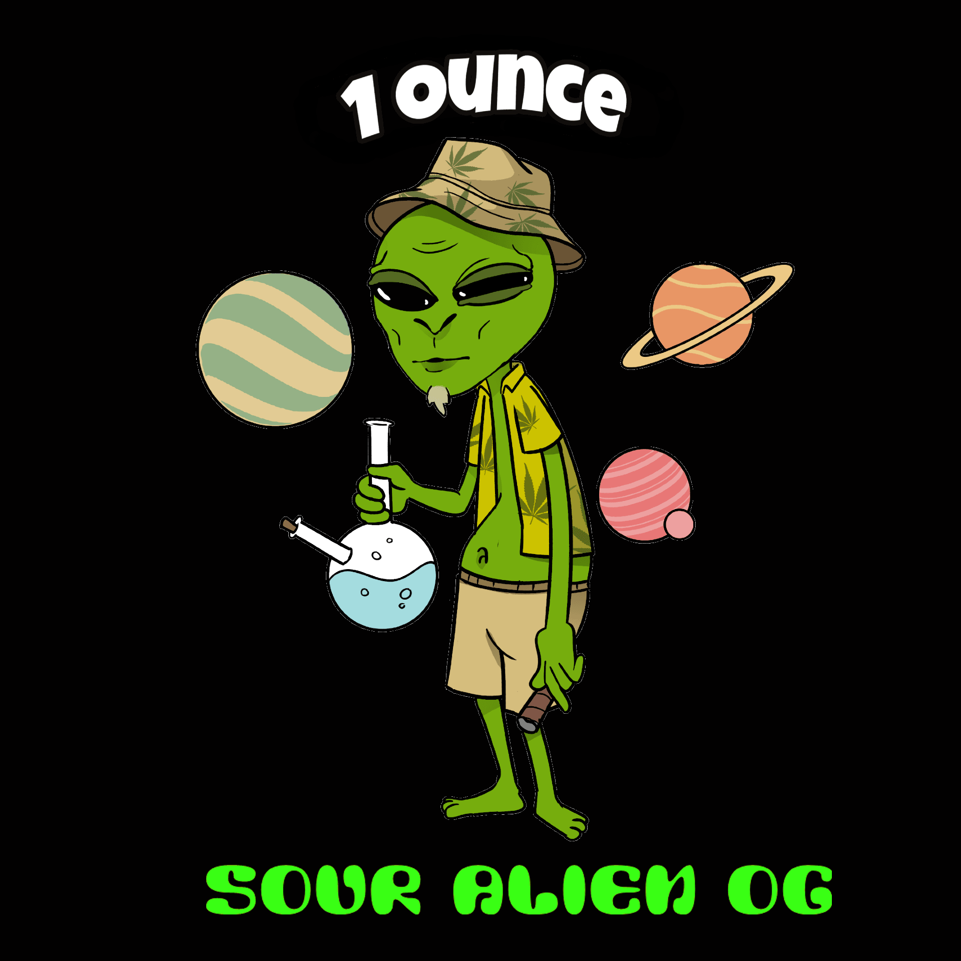 Sour Alien OG 1 Ounce