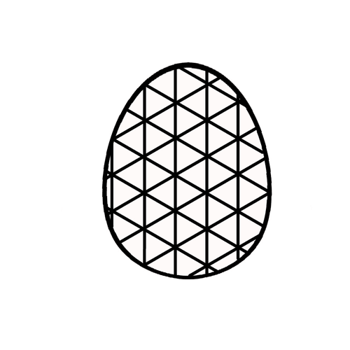 Doodle #7 Crypto Egg