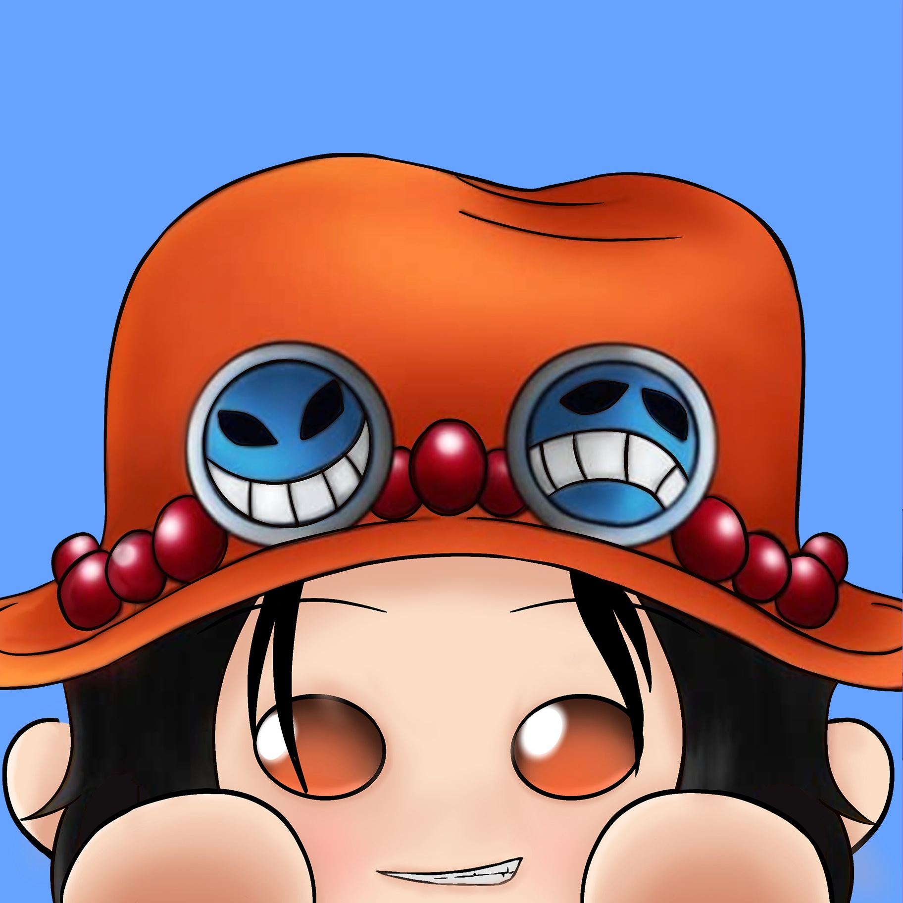 Nami Emote , yeah , im gonna make this a series of all OP characters , also  anyone knows how to be able to use this as emotes in reddit? : r/OnePiece