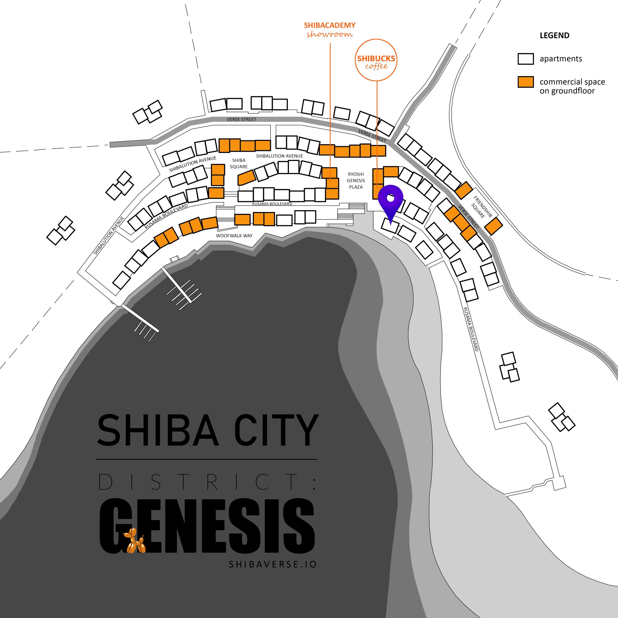 Shibaverse | Shibacity | Kusama Boulevard 18C | Genesis District