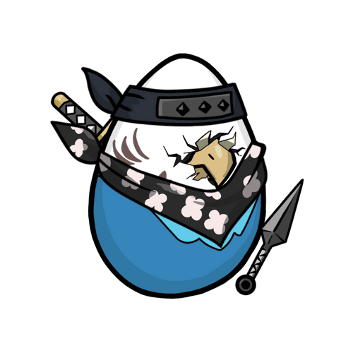 Narukami-Blue budgie #00312