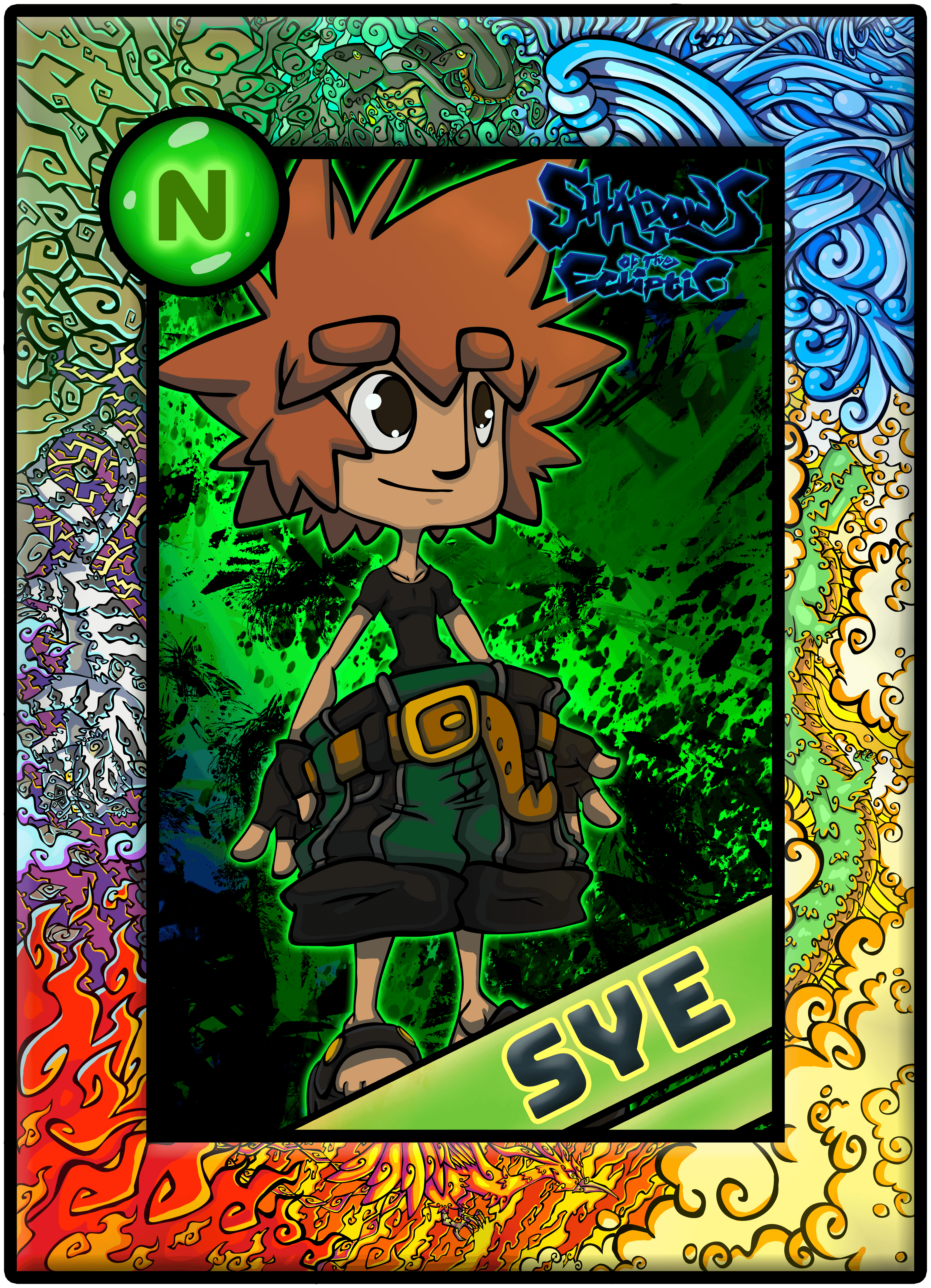 Shadows Of The Ecliptic SYE Trading Card Norm