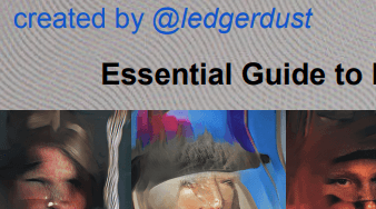 ledgerdust writing