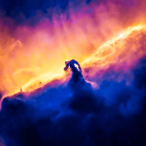 Flaming HorseHead (Starless) 1/1