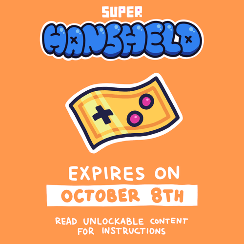 SUPER HANSHELD TICKET # WEEK 02 - exp. date: october 8th, 2021
