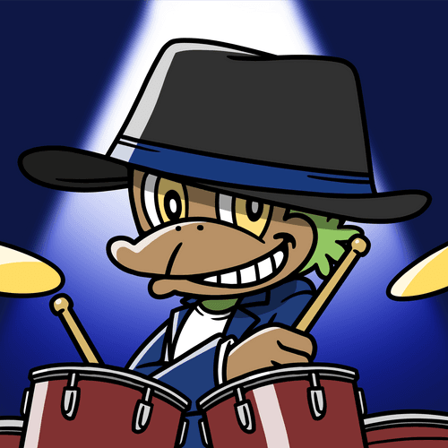 Big Hat Monkeys #0019