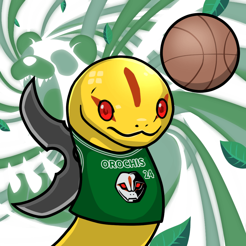 Orochi-Basketball player-Gold #01839