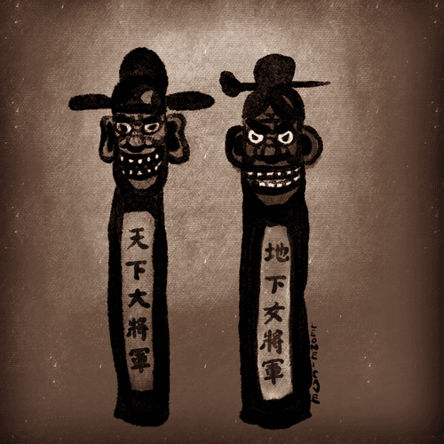 JangSeung ; Korean Totem Poles #2