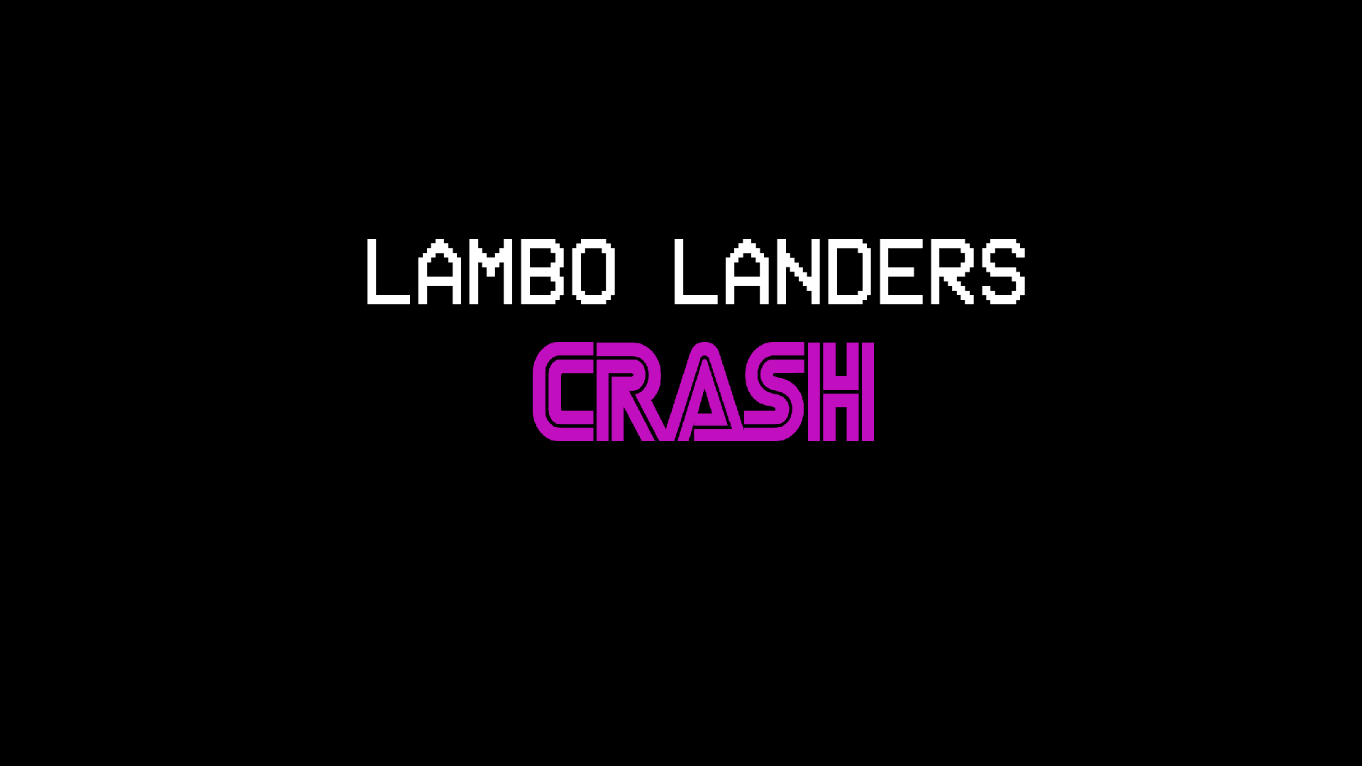 LamboLanders: Crash