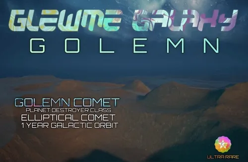 GOLEMN COMET, ERRATIC ELLIPTICAL COMET
