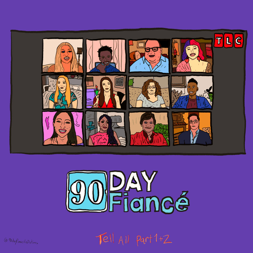 90 Day Fiance Art