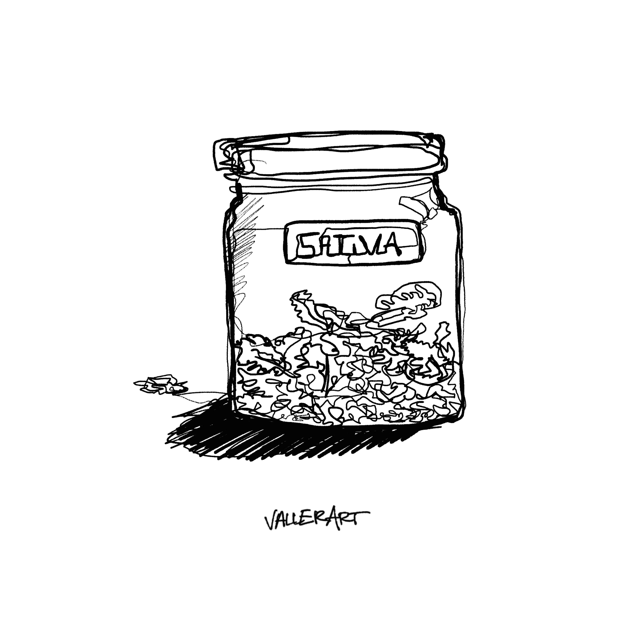 jar of weed