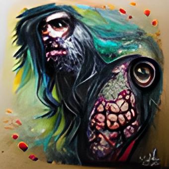 AI Zombie Ape 3/3