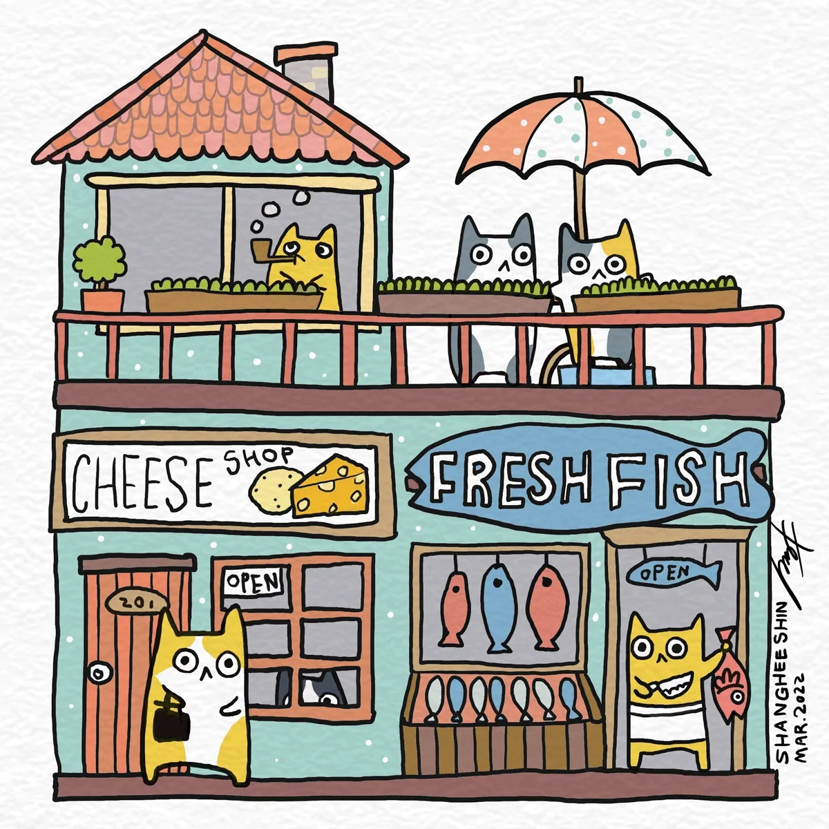 The Cheese and Fish shop
