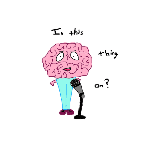 Is this thing on? - MS Paint