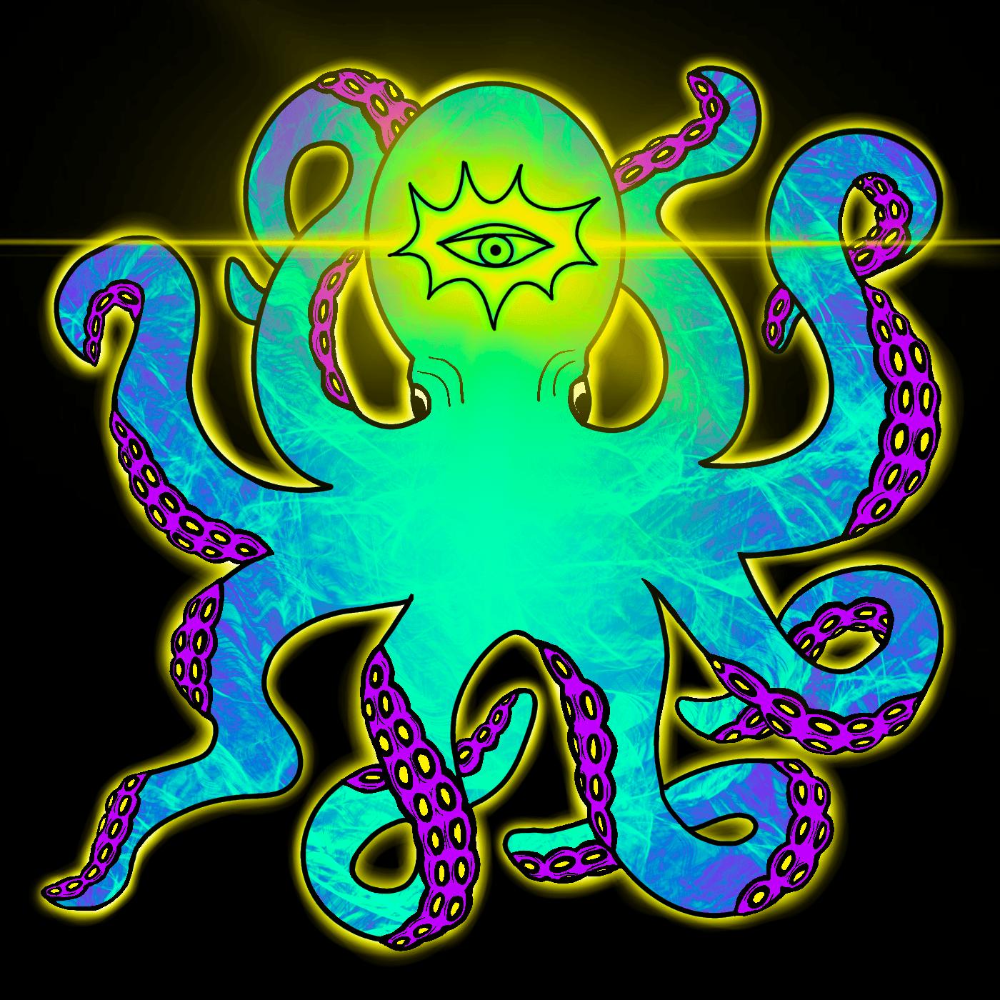 Third Eye Octopus #097