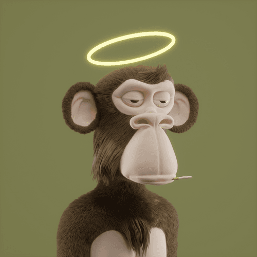 3D Bored Ape Club #52