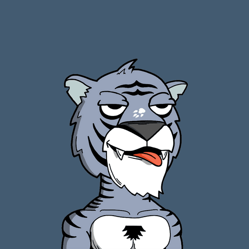 Grouchy Tiger Social Club #314