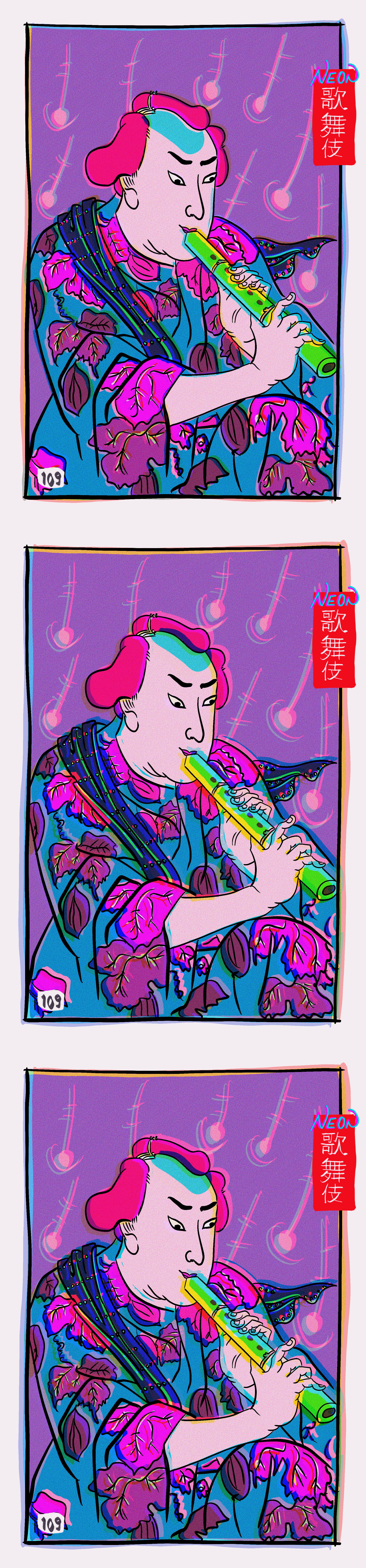 Neon Kabuki #109