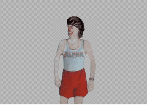 ALPHA MALE - hard to see