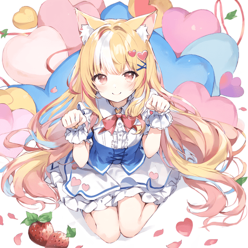 Colorful pop Paw #025